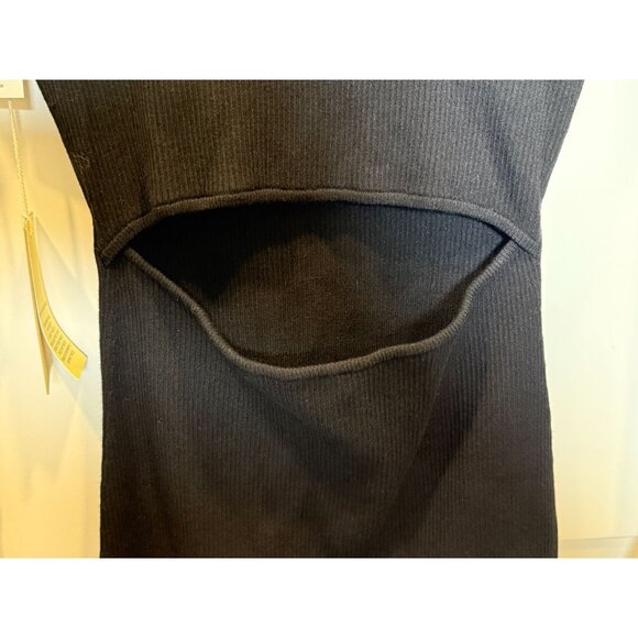 Artrizia‎ Wilfred Free Black Cut-Out Long Sleeve Mini Dress S Goth Witchy - Picture 9 of 11